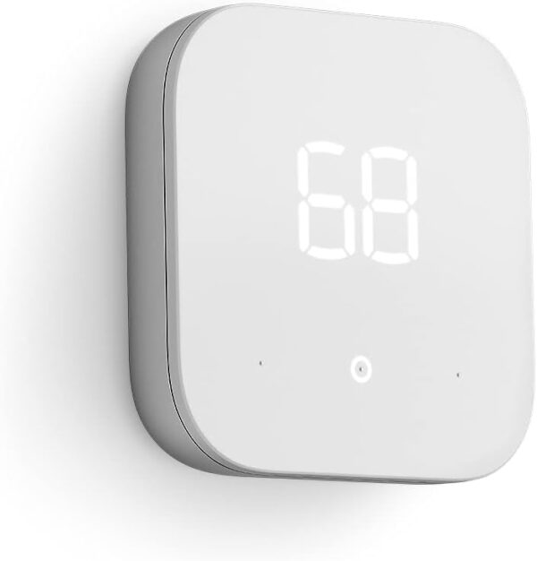 Certified Refurbished Amazon Smart Thermostat – ENERGY STAR certified, DIY install, Works with Alexa – C-wire required - Image 2