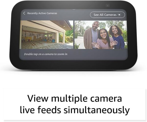 Amazon Echo Show 5 (newest model), Smart display with 2x the bass and clearer sound, Charcoal - Image 4