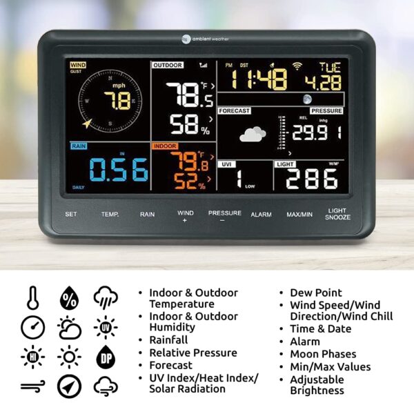 Ambient Weather WS-2902 WiFi Smart Weather Station - Image 4