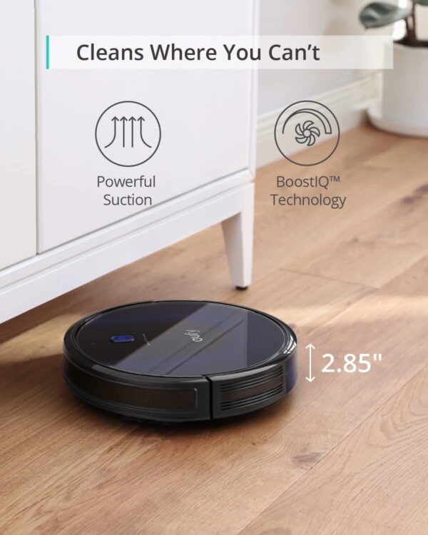 eufy BoostIQ RoboVac 15C MAX, Wi-Fi Connected Robot Vacuum Cleaner, Super Thin, Powerful Suction, Quiet, Self-Charging Robotic Vacuum Cleaner, Cleans Hard Floors to Medium-Pile Carpets - Image 4