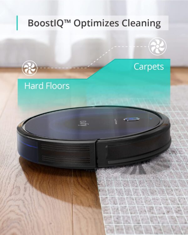 eufy BoostIQ RoboVac 15C MAX, Wi-Fi Connected Robot Vacuum Cleaner, Super Thin, Powerful Suction, Quiet, Self-Charging Robotic Vacuum Cleaner, Cleans Hard Floors to Medium-Pile Carpets - Image 5