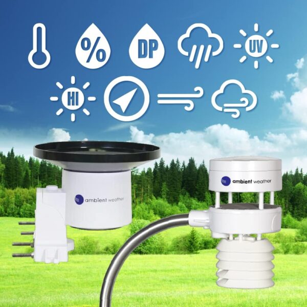 Ambient Weather WS-5000 Ultrasonic Smart Weather Station - Image 3