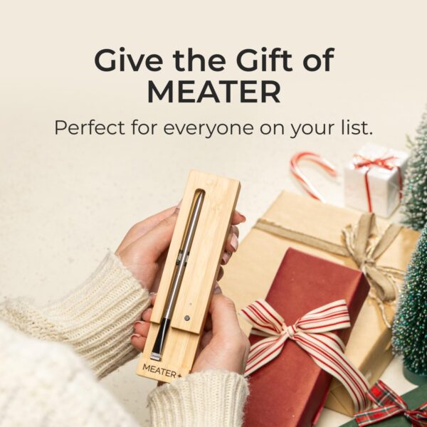 MEATER Plus: Smart Bluetooth Wireless Meat Thermometer Digital | BBQ, Grill, Oven, Smoker, Air Fryer, Kitchen | Perfect for Steak, Chicken, Turkey, and More | 50+ Recipes in App - Image 6