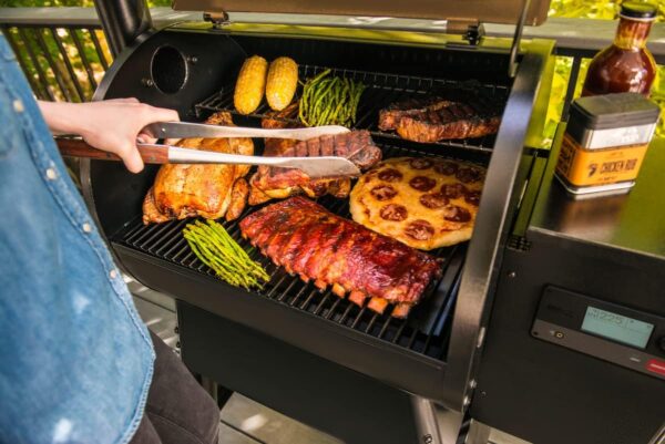 Traeger Grills Pro 575 Electric Wood Pellet Grill and Smoker, Bronze, 572 Square Inches Cook Area, 500 Degree Max Temperature, Meat Probe, 6 in 1 BBQ Grill with WiFi and app connectivity - Image 4