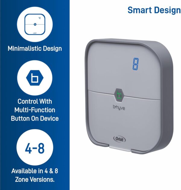 Orbit 57925 B-hyve 8-Zone Smart Indoor Sprinkler Controller - Image 5