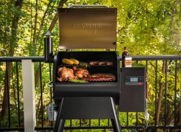 Traeger Grills Pro 575 Electric Wood Pellet Grill and Smoker, Bronze, 572 Square Inches Cook Area, 500 Degree Max Temperature, Meat Probe, 6 in 1 BBQ Grill with WiFi and app connectivity - Image 2