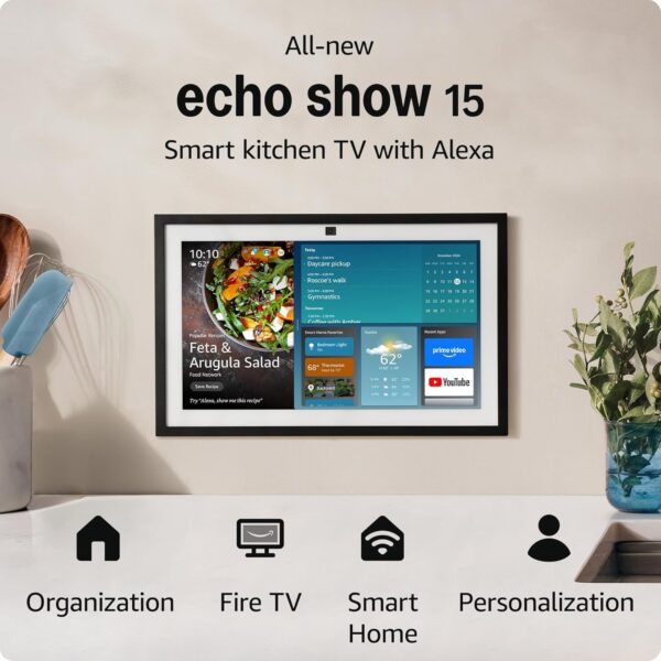 All-New Amazon Echo Show 15 | A stunning HD 15.6