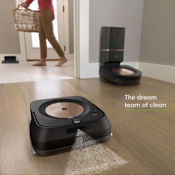 iRobot Roomba s9+ (9550) Robot Vacuum & Braava Jet m6 (6112) Robot Mop Bundle - Wi-Fi Connected, Smart Mapping, Powerful Suction, Precision Jet Spray, Corners & Edges, Ideal for Multiple Rooms - Image 2