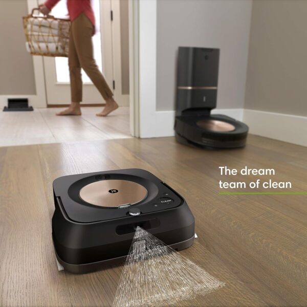 iRobot Roomba s9+ (9550) Robot Vacuum & Braava Jet m6 (6112) Robot Mop Bundle - Wi-Fi Connected, Smart Mapping, Powerful Suction, Precision Jet Spray, Corners & Edges, Ideal for Multiple Rooms - Image 2