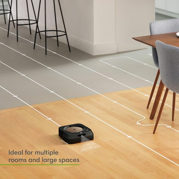 iRobot Roomba s9+ (9550) Robot Vacuum & Braava Jet m6 (6112) Robot Mop Bundle - Wi-Fi Connected, Smart Mapping, Powerful Suction, Precision Jet Spray, Corners & Edges, Ideal for Multiple Rooms - Image 5